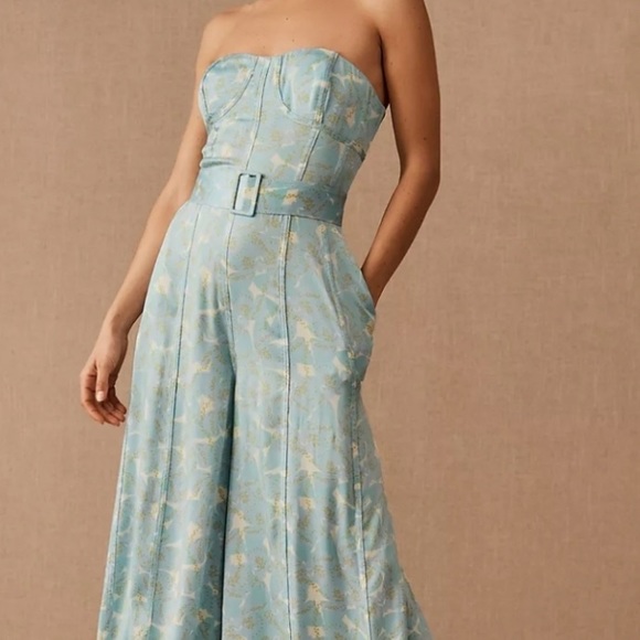 New without tags. Never worn. BHLDN x Free People Elyssa Jumpsuit - Picture 3 of 6